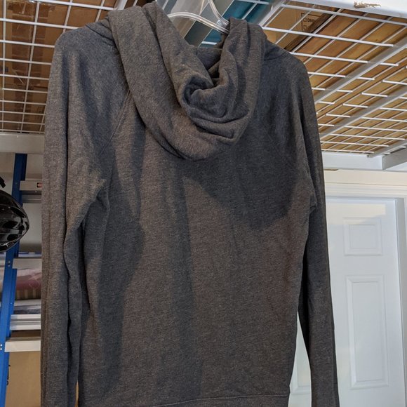 Victoria's Secret PINK Light Weight Sweatshirt Hoodie Jacket in Gray - Size M - Picture 8 of 11
